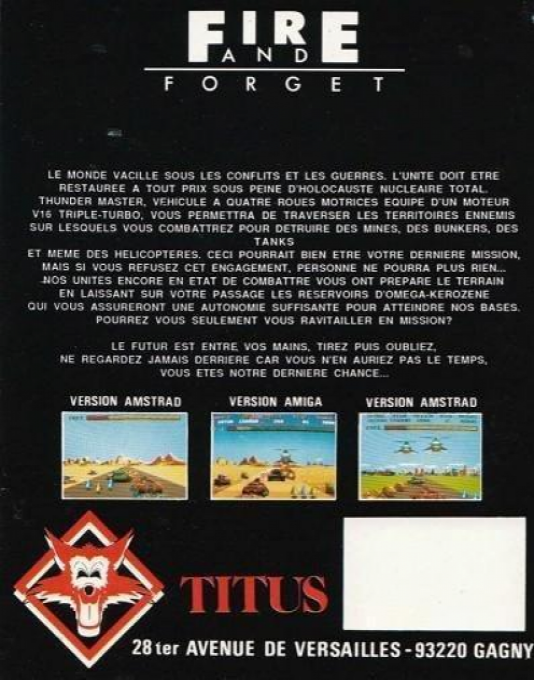 Fire and Forget — box-2D-back (EU)