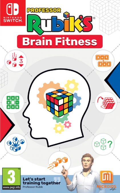 Professor Rubik's Brain Fitness — box-2D (EU)