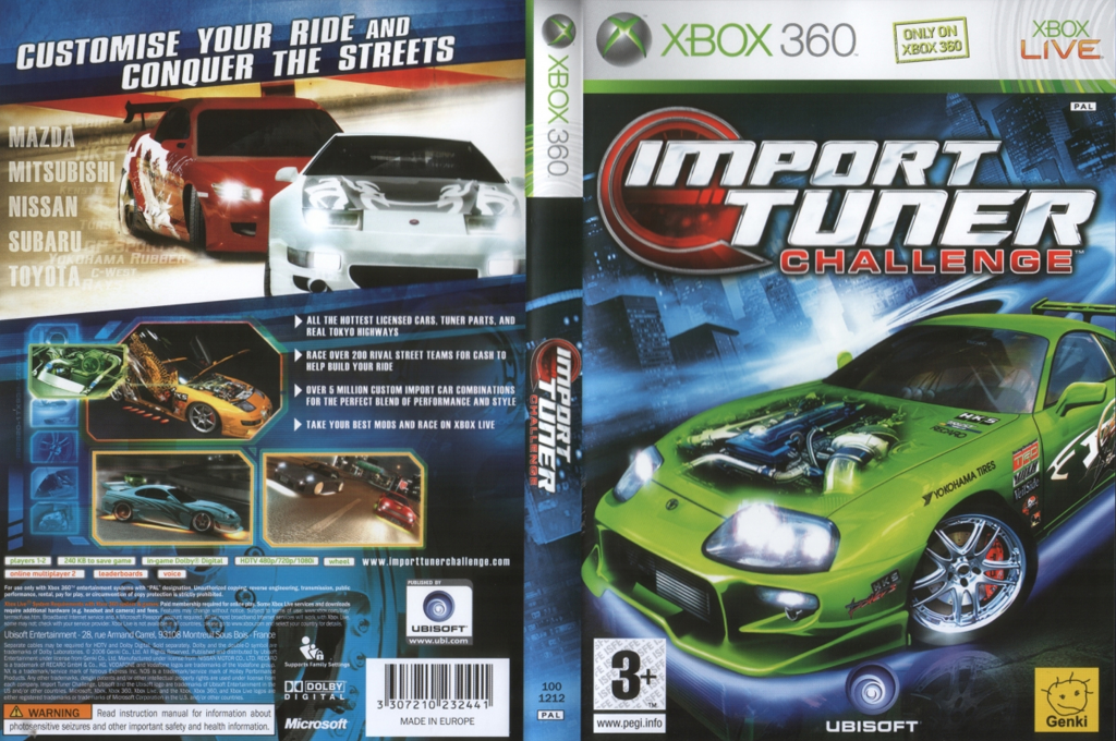 Import Tuner Challenge — box-texture (UK)