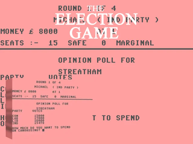 Election Game, The — mixrbv2 (EU)