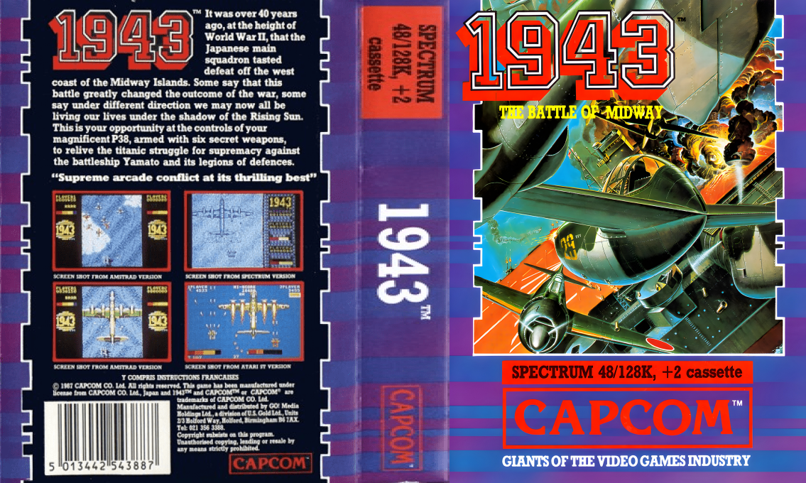 1943 - The Battle Of Midway — box-texture (EU)
