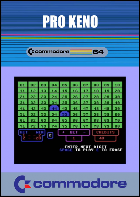 Pro Keno box art