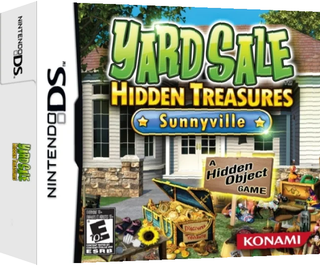 Yard Sale Hidden Treasures - Sunnyville — box-3D (US)