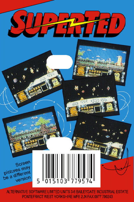 Superted - The Search For Spot — box-2D-back (EU)