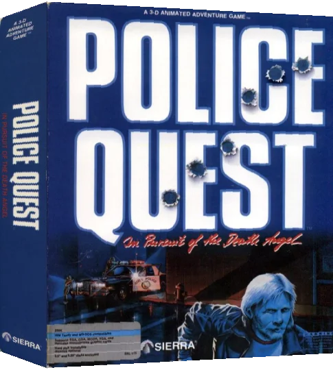 Police Quest - In Pursuit of the Death Angel — box-3D (US)