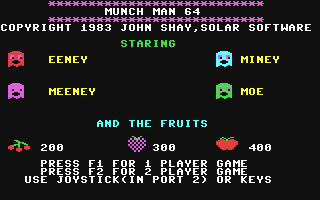 Munch Man 64 — sstitle (EU)