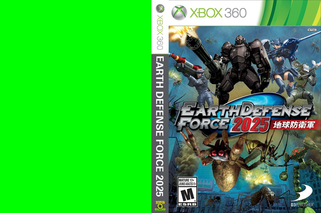 Earth Defense Force 2025 — box-texture (US)