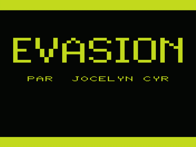 Evasion — sstitle (WOR)