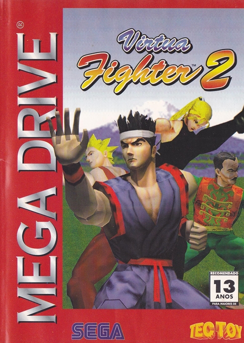 Virtua Fighter 2 — box-2D (BR)