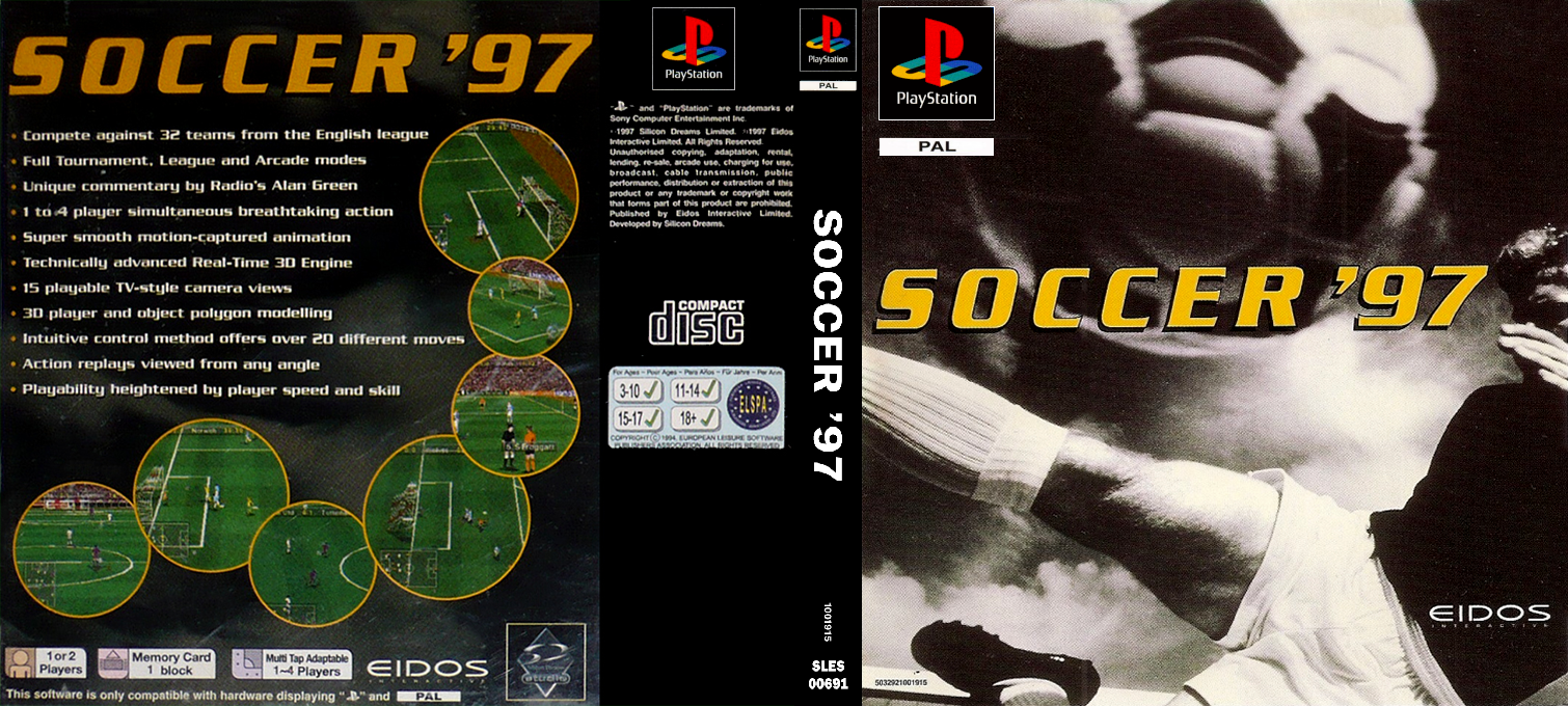 Soccer '97 — box-texture (EU)