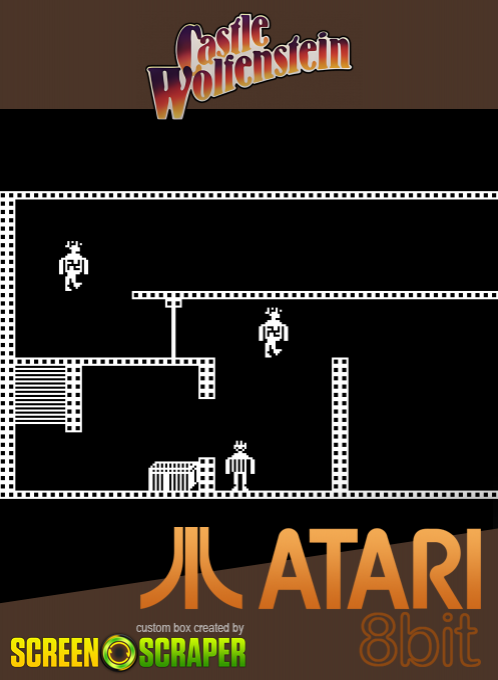 Castle Wolfenstein — box-2D (SS)