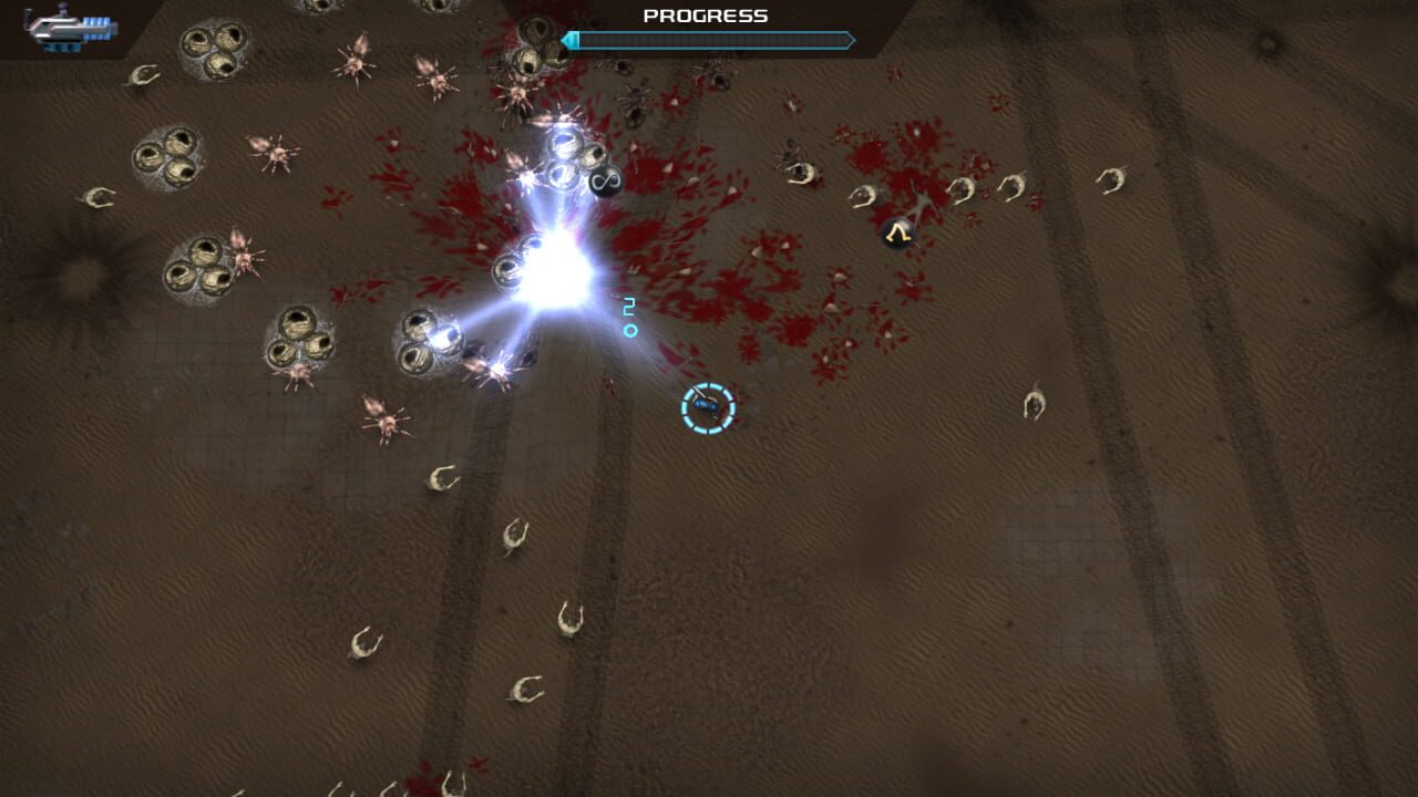 Crimsonland — screenshot (WOR)