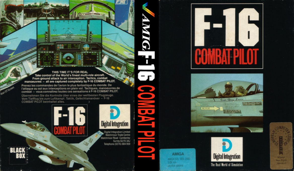 F-16 Combat Pilot — box-texture (EU)