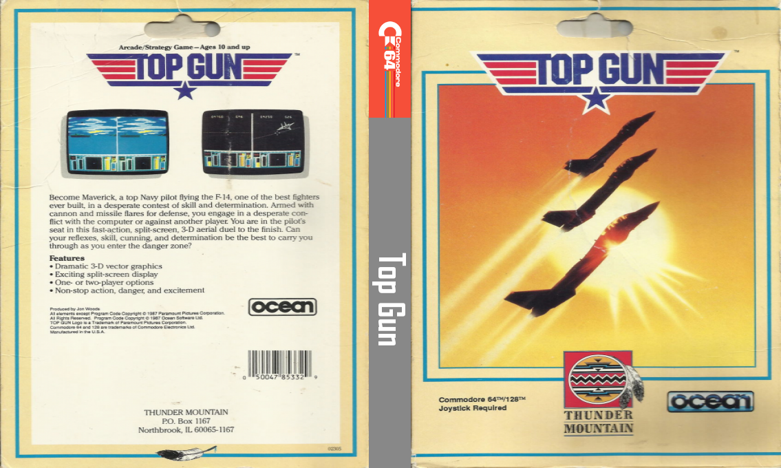 Top Gun — box-texture (US)