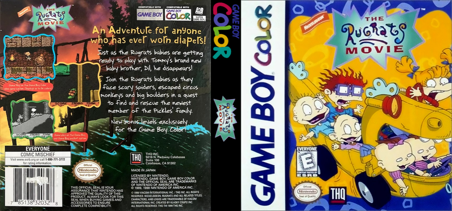 The Rugrats Movie — box-texture (US)