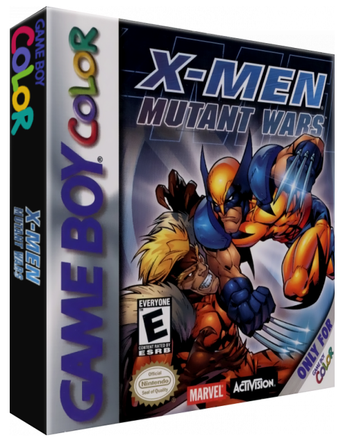 X-men - Mutant Wars — box-3D (US)