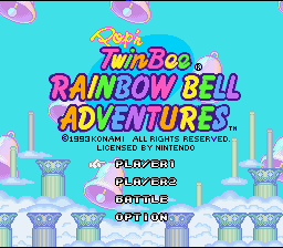 Pop'n Twinbee - Rainbow Bell Adventure — sstitle (EU)