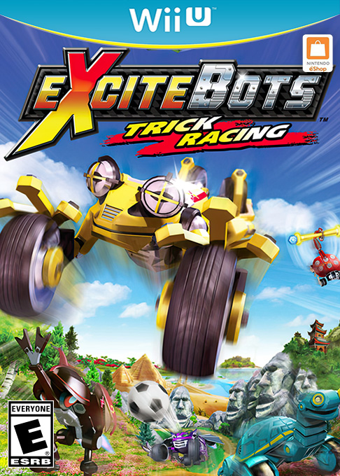 Excitebots - Trick Racing box art