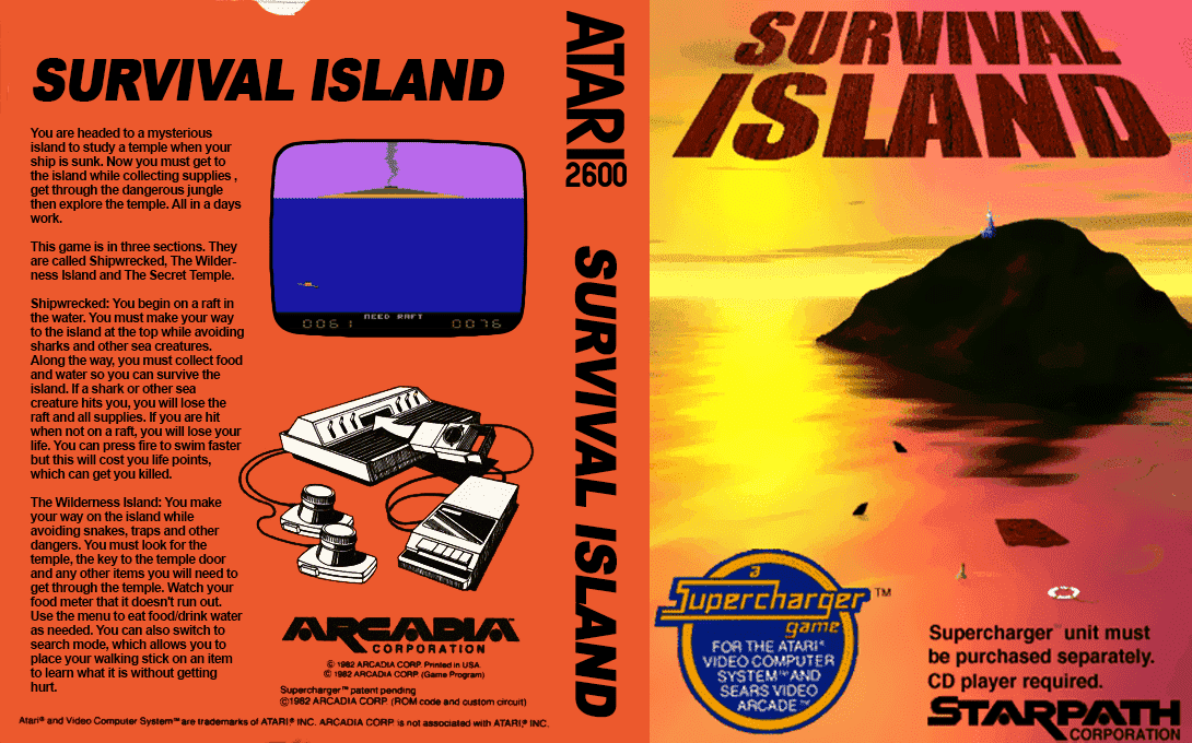 Survival Island — box-texture (US)