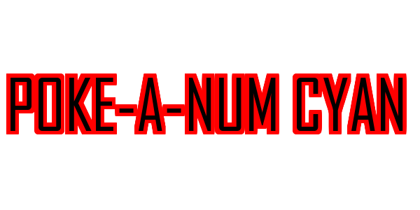 Poke-A-Num Cyan — wheel-hd (SS)