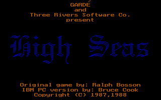 Ralph Bosson's High Seas — sstitle (US)