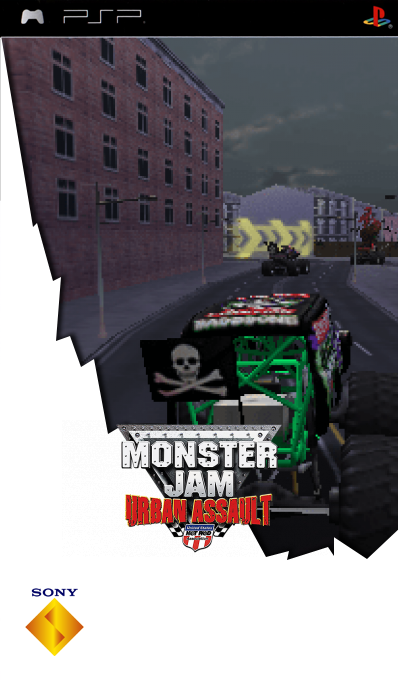 Monster Jam - Urban Assault — box-2D (SS)
