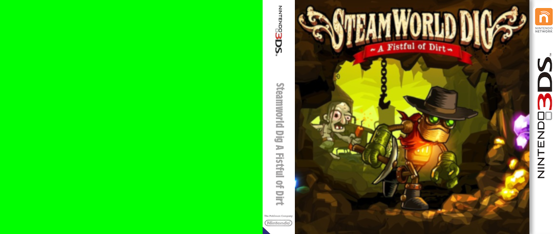 Steamworld Dig A Fistful of Dirt — box-texture (WOR)