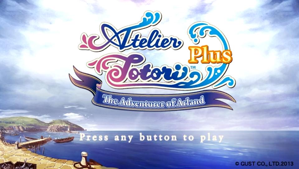 Atelier Totori Plus - The Adventurer of Arland — sstitle (US)