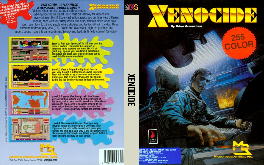 Xenocide — box-texture (US)