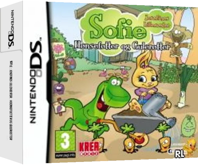 Sofie - Josefines Lillesoester - Hoensefoetter og Guleroetter — box-3D (EU)
