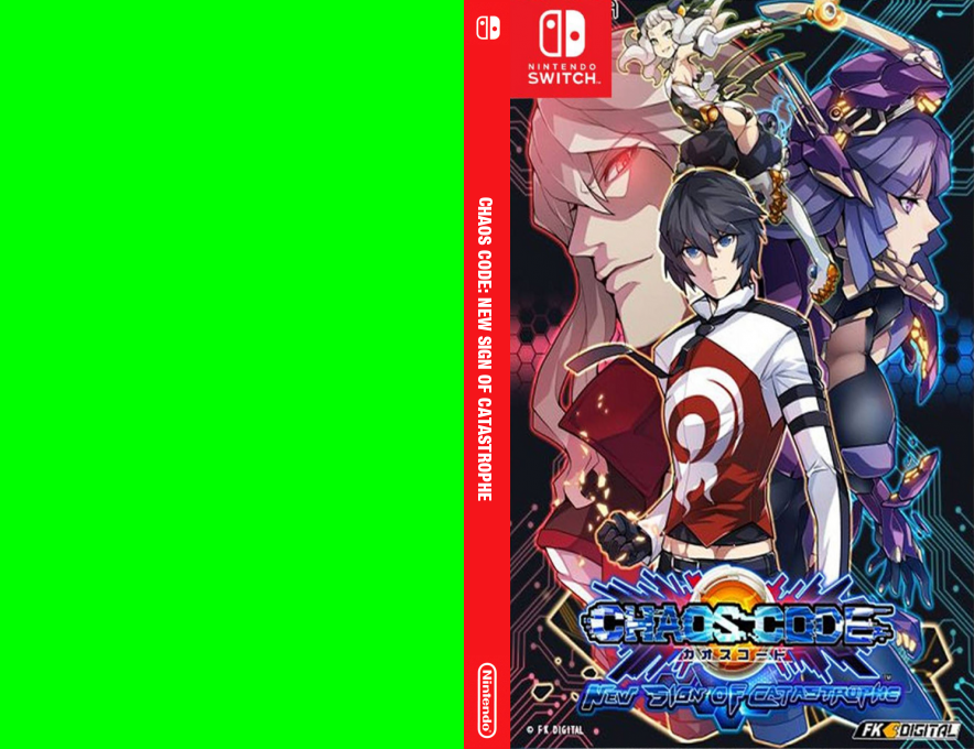 Chaos Code - New Sign of Catastrophe — box-texture (JP)