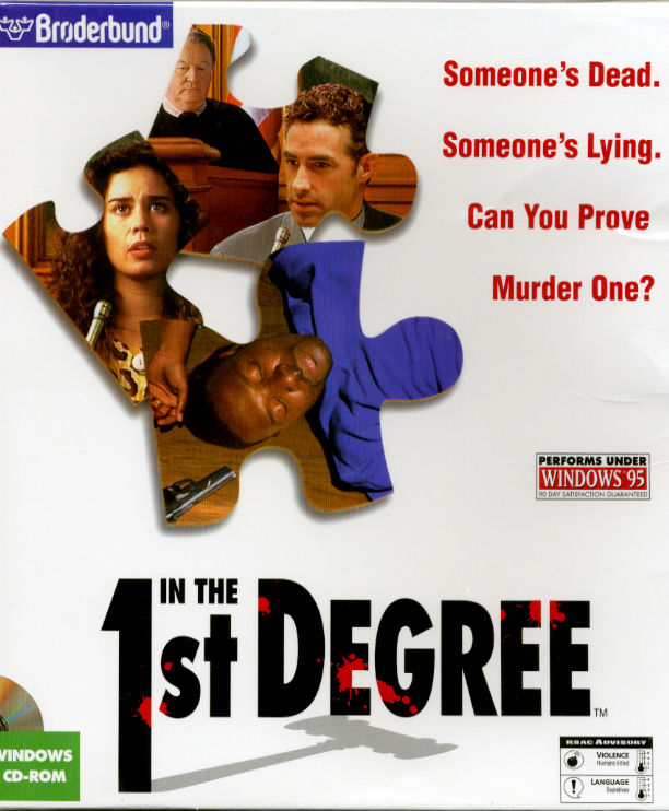 In the 1st Degree box art