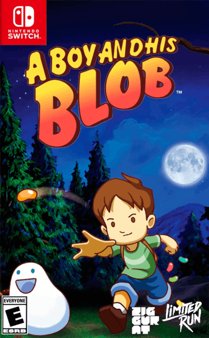 A Boy and His Blob box art