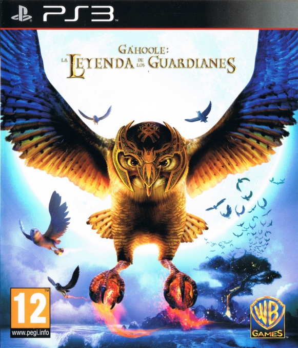 Legend of the Guardians - The Owls of Ga'Hoole — box-2D (SP)
