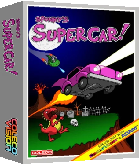 Spunky's Super Car! — box-3D (WOR)