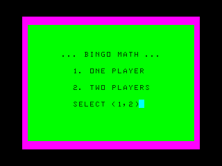 Bingo Math — sstitle (WOR)