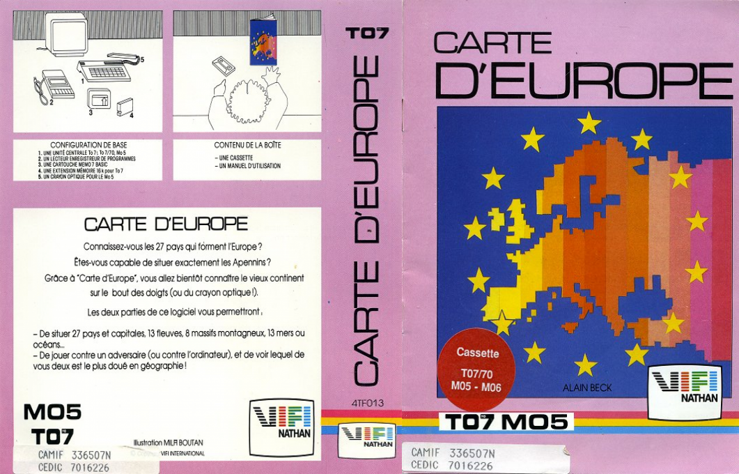 Carte D'europe — box-texture (WOR)