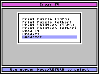 Cross TV — ss (WOR)