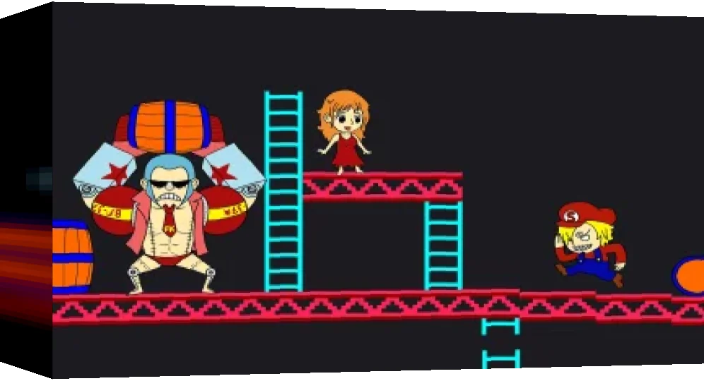 Donkey Kong Arcade — box-3D (WOR)