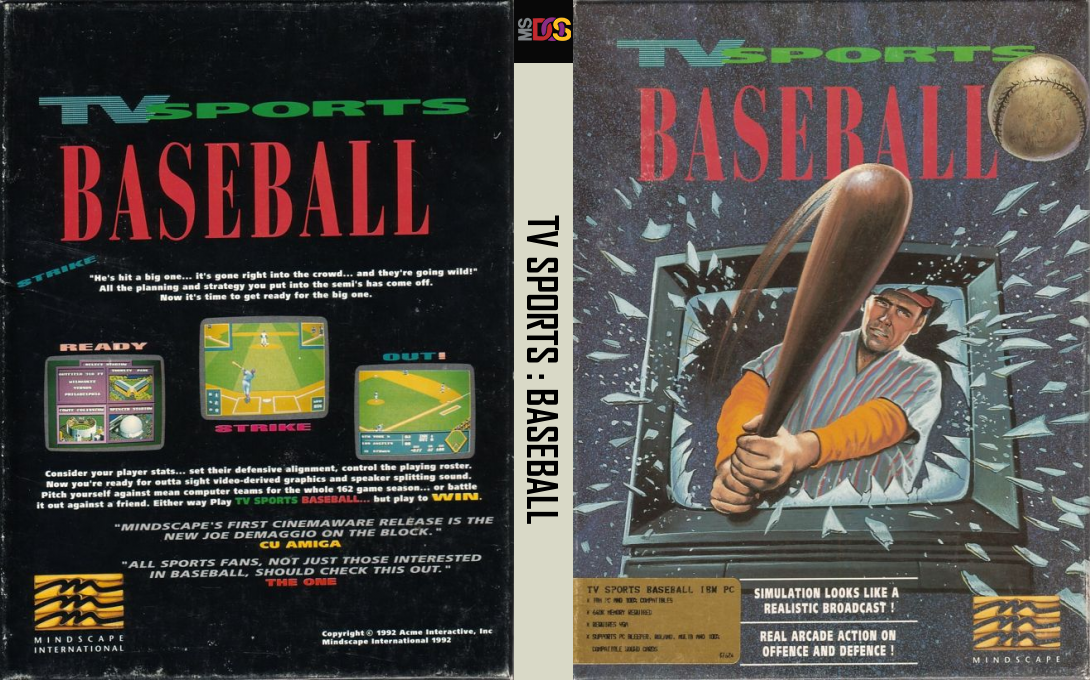 TV Sports - Baseball — box-texture (EU)