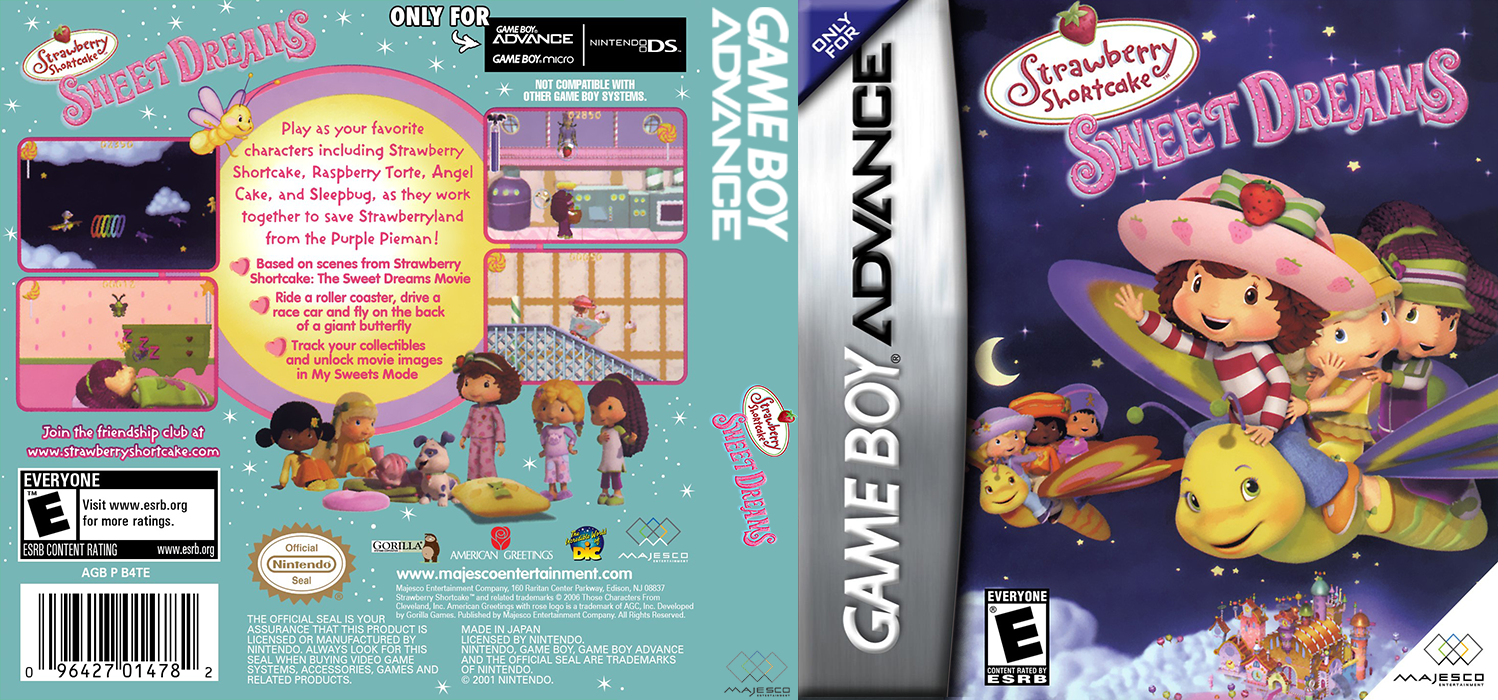 Strawberry Shortcake - Sweet Dreams — box-texture (US)
