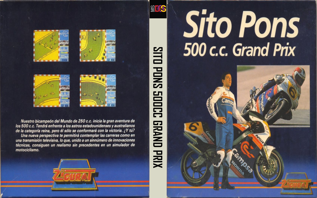 Sito Pons 500cc Grand Prix — box-texture (SP)