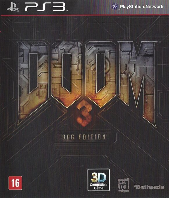 Doom 3 - BFG Edition — box-2D (BR)