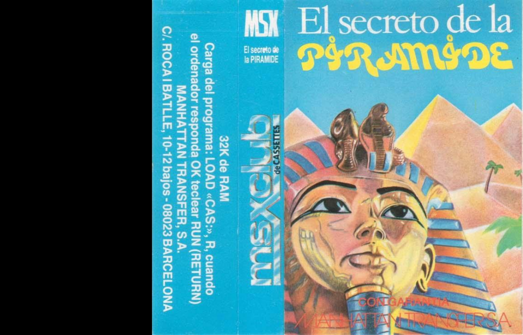 Secreto de la Pirámide, El — box-texture (SP)