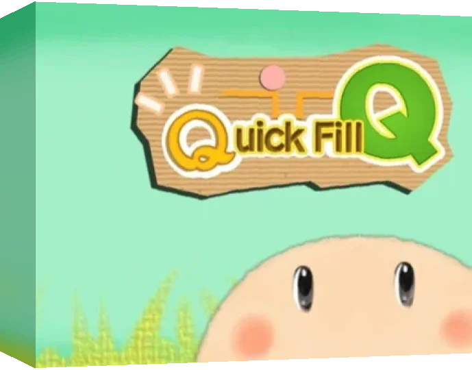 Anaume Puzzle Game Q — box-3D (JP)