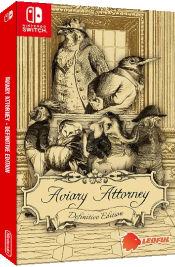 Aviary Attorney - Definitive Edition — box-3D (WOR)