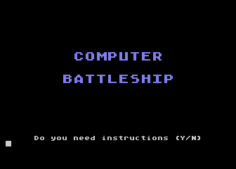 Computer Battleship — sstitle (WOR)
