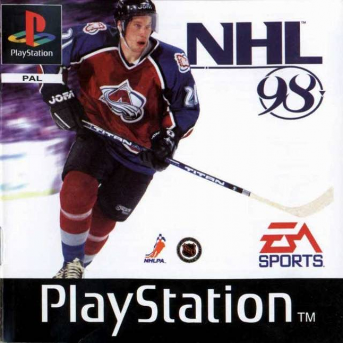 NHL 98 — box-2D (DE)