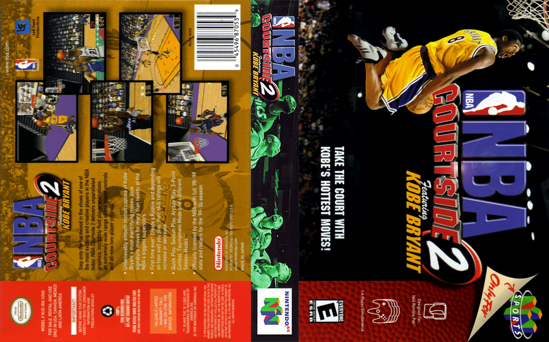 NBA Courtside 2 featuring Kobe Bryant — box-texture (US)