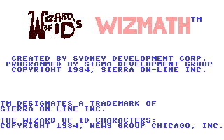 Wizard of Id's Wizmath — sstitle (WOR)